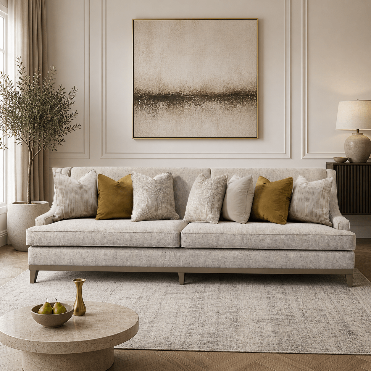Classy By Noha Albabtain 5 Seater Sofa Sofas & Loveseats| Roots Furniture