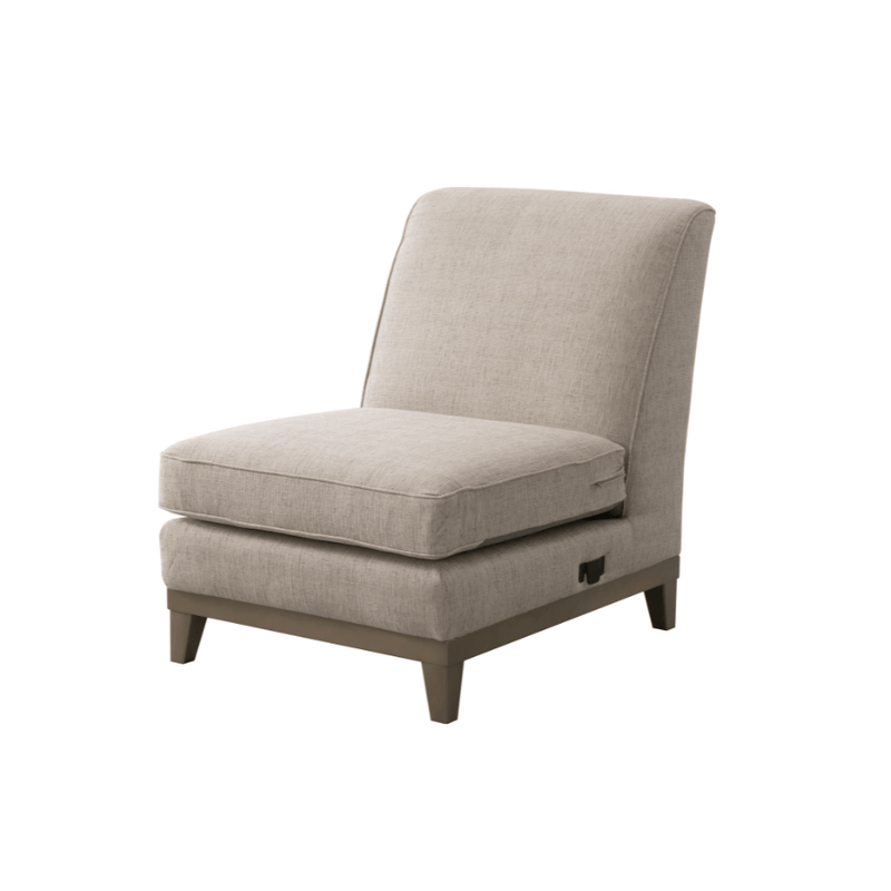 Classy By Noha Albabtain Armless Chair W72cm - Al Rugaib Furniture