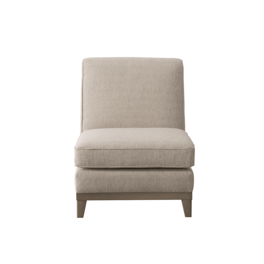Classy By Noha Albabtain Armless Chair W72cm Sectionals| Roots Furniture