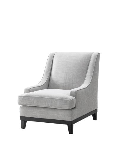 Classy By Noha Albabtain Blue Arm Chair Chairs| Roots Furniture