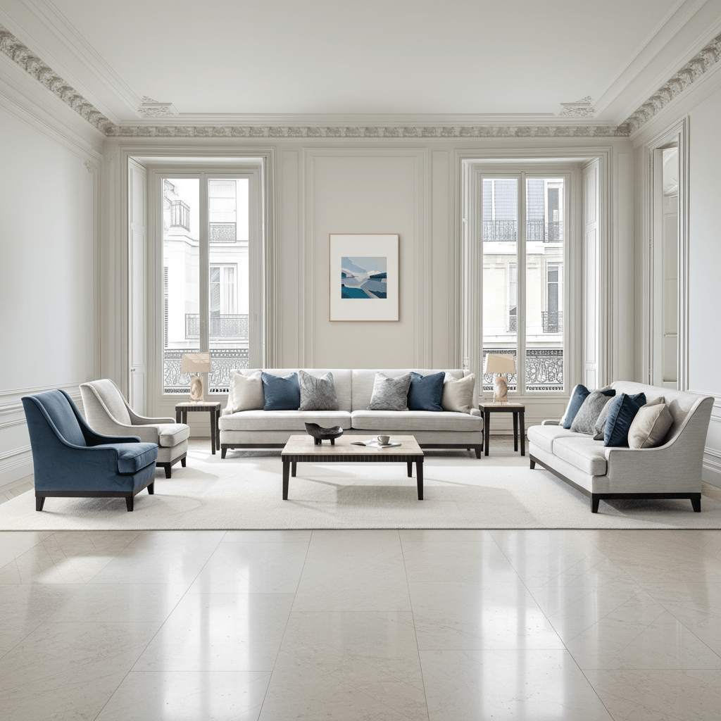 Classy By Noha Albabtain Blue Loveseat Sofas & Loveseats| Roots Furniture