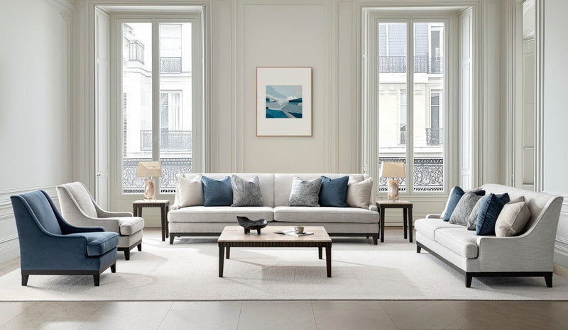 Classy By Noha Albabtain Blue Sofa - Al Rugaib Furniture