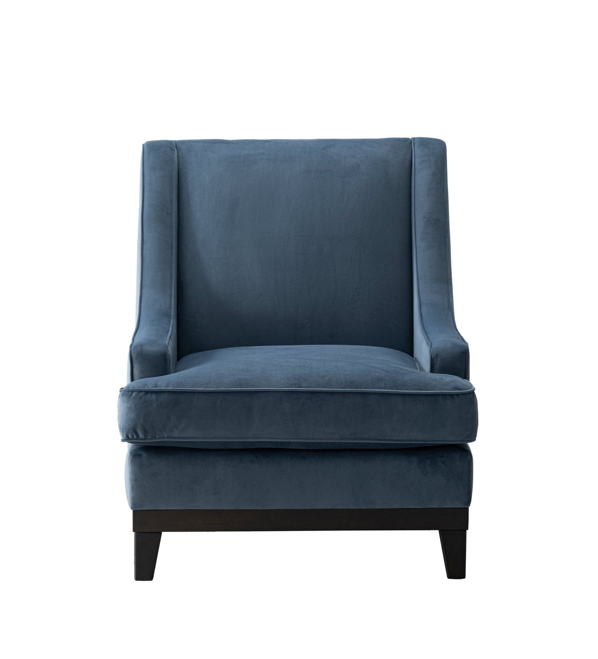Classy By Noha Albabtain Blue Velvet Chair Chairs| Roots Furniture