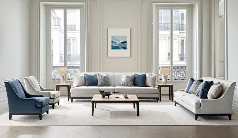 Classy By Noha Albabtain Blue XL Sofa - Al Rugaib Furniture