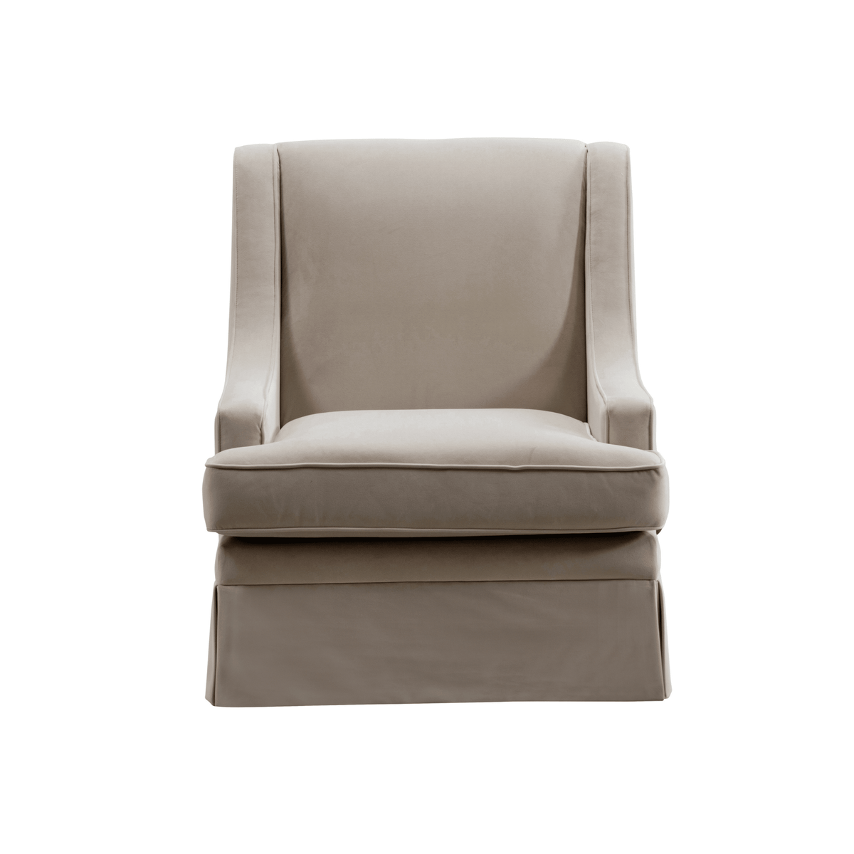Classy By Noha Albabtain Skirted Beige Sofa Set Living Room Sets| Roots Furniture