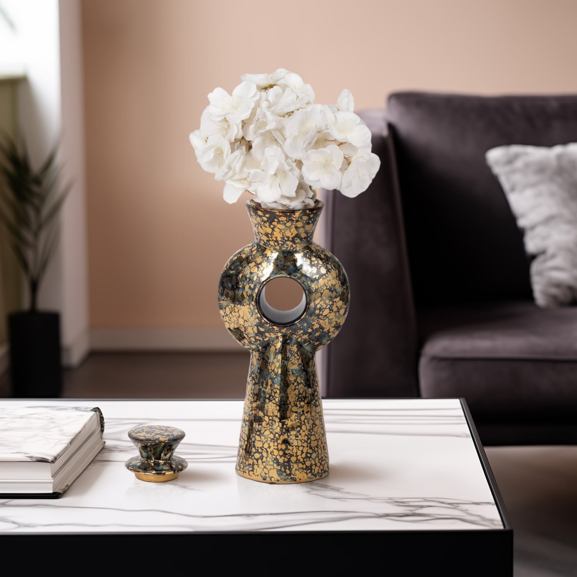 Clemes Ceramic Bottle Vases and Jars| Sagebrook Home