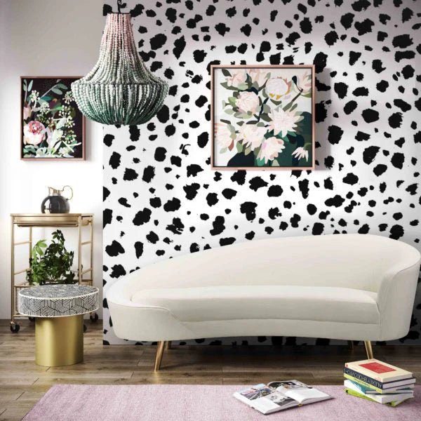 Cleopatra Cream Velvet Sofa Sofas & Loveseats| TOV