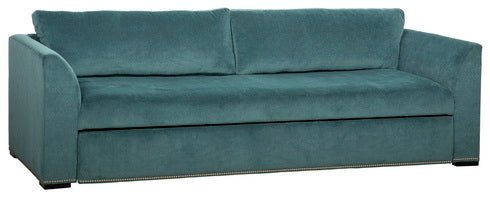 Clipped Arm Queen Sleeper - Al Rugaib Furniture