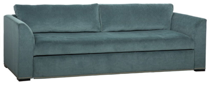 Clipped Arm Queen Sleeper - Al Rugaib Furniture