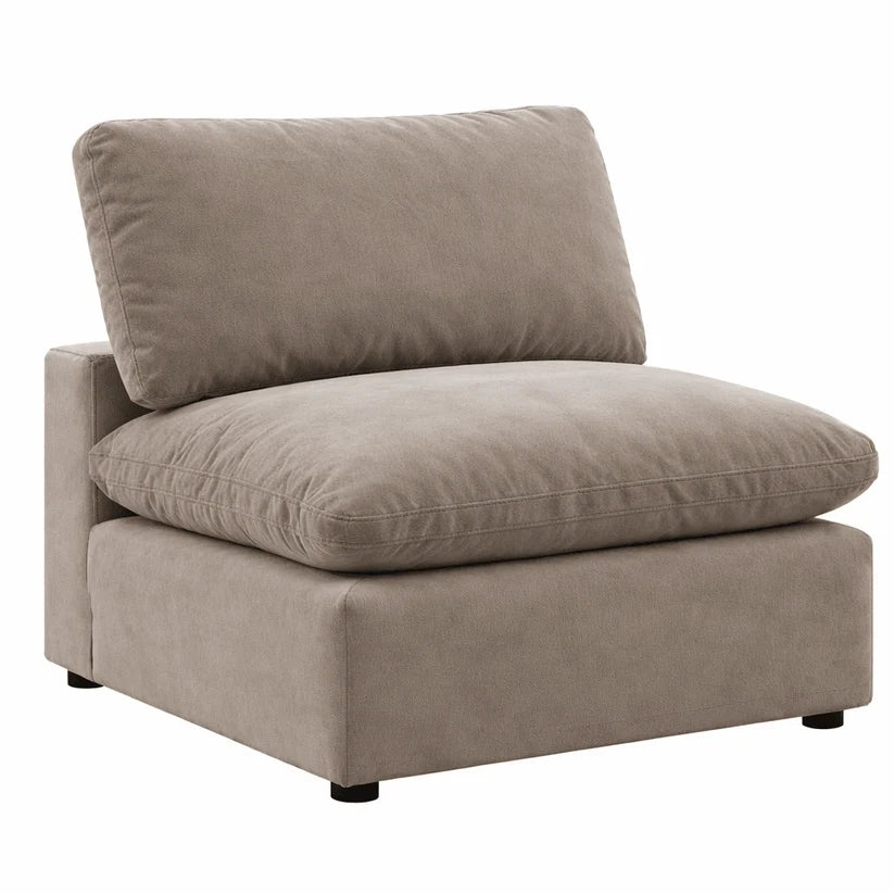 Cloud 9 Armless Chair - Beige