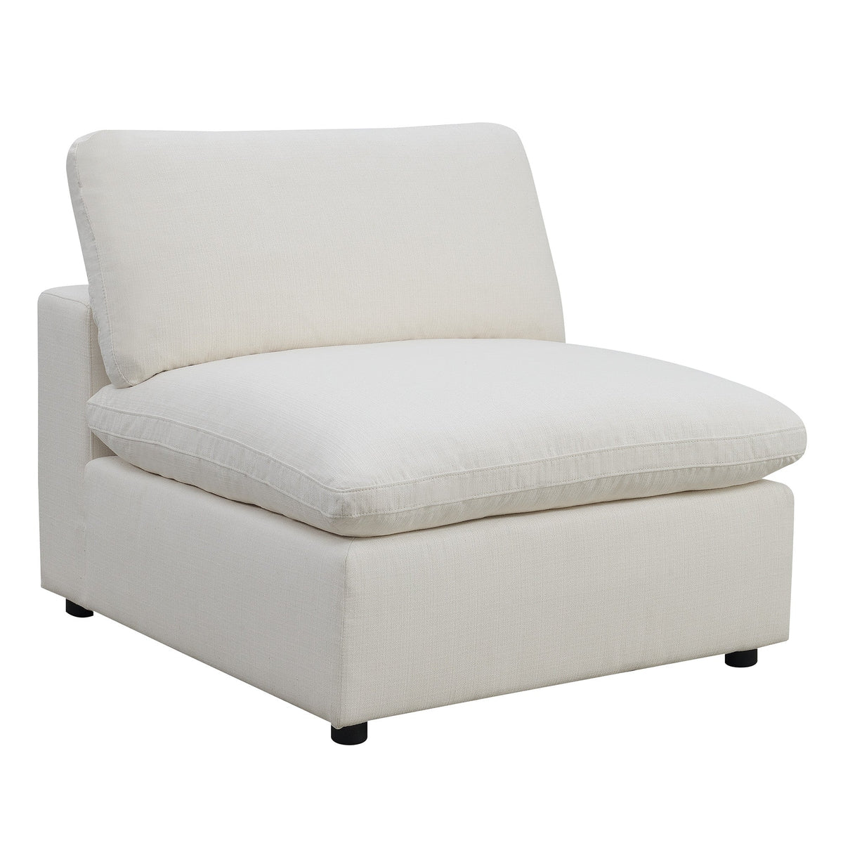 Cloud 9 Armless Chair - Floral White
