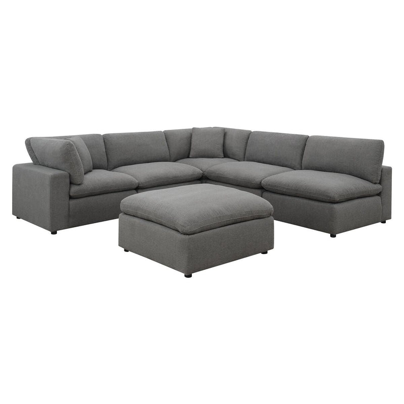 Cloud 9 Charcoal Living Room 3 - Piece Sectional - Al Rugaib Furniture