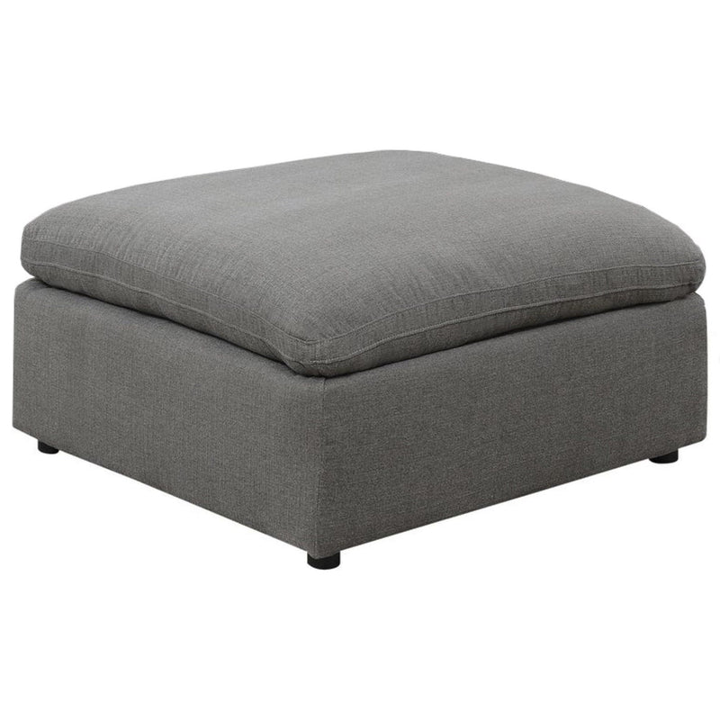 Cloud 9 Charcoal Ottoman - Al Rugaib Furniture