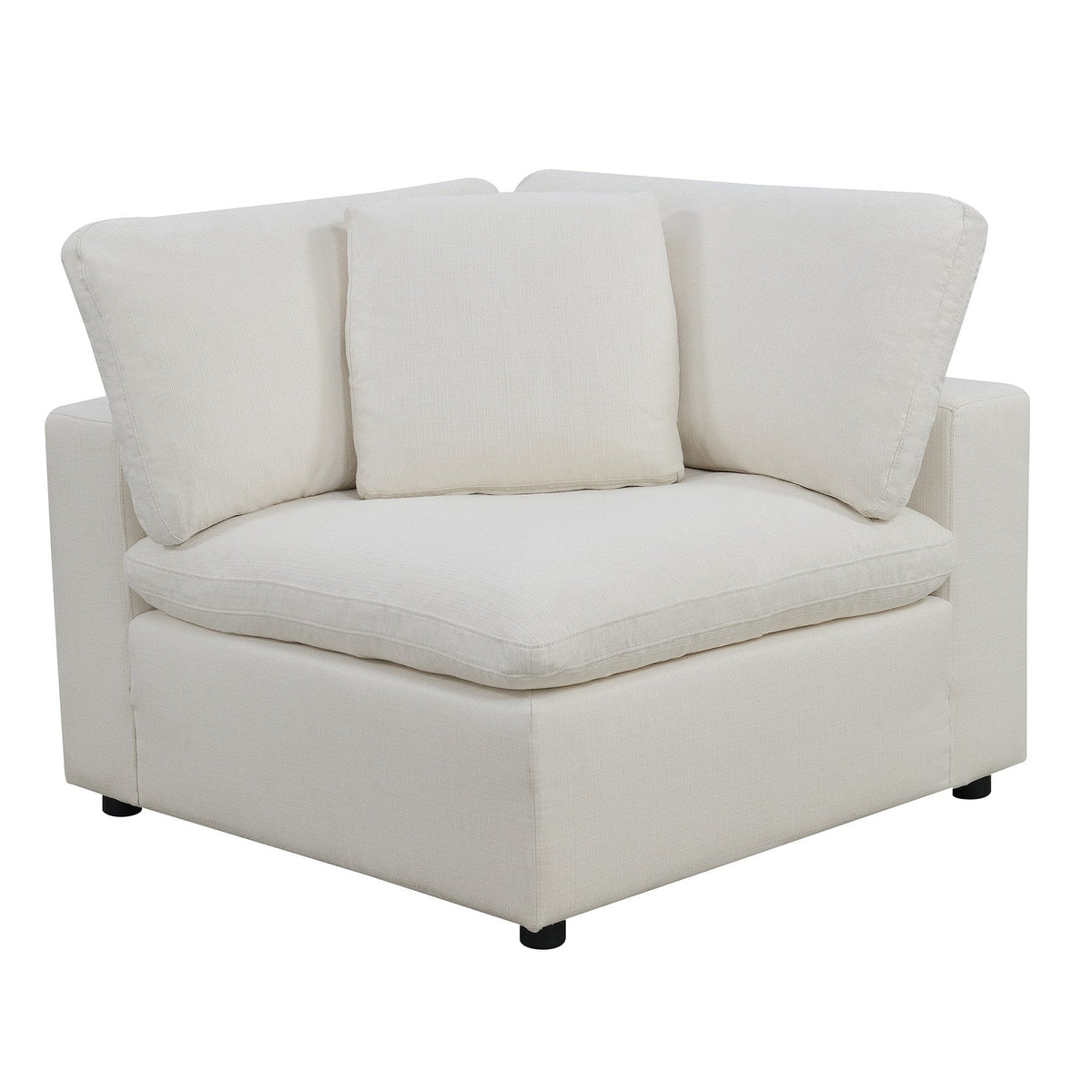 Cloud 9 Corner With 1 Pillow - Floral White