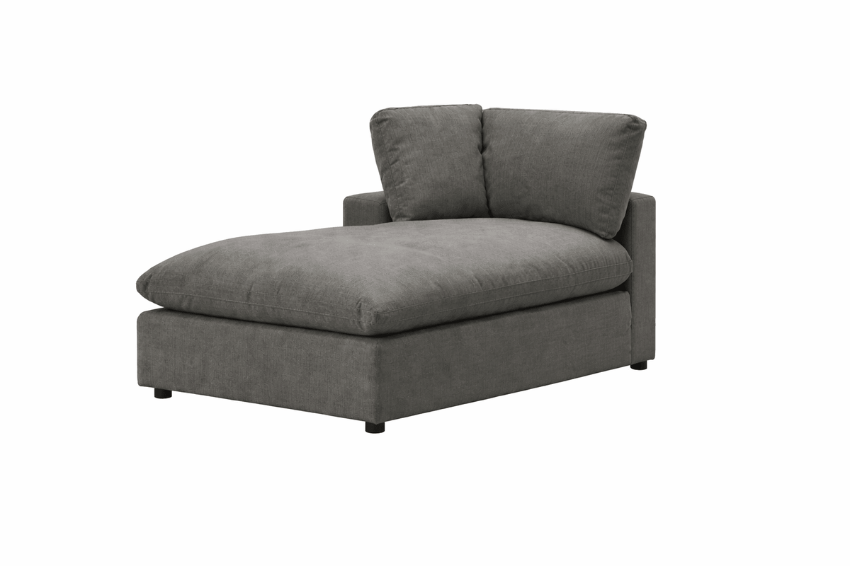 Cloud 9 Lhf Chaise - Dim Grey