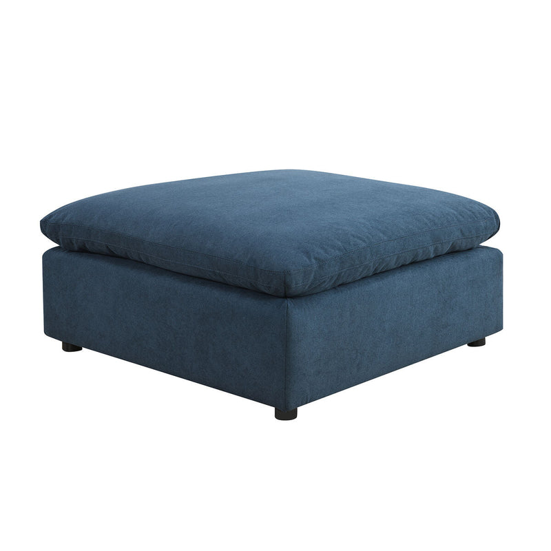 Cloud 9 Navy Sectional with Hardy Occasional(Coffe Table1/End Table1) - Al Rugaib Furniture
