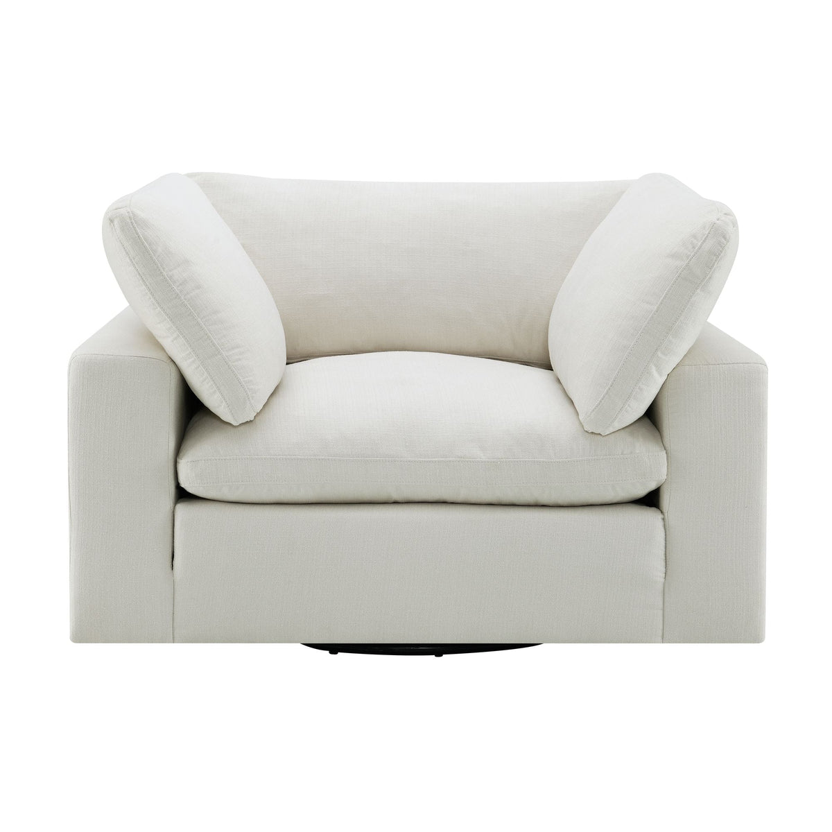 Cloud 9 Swivel Chair - Floral White