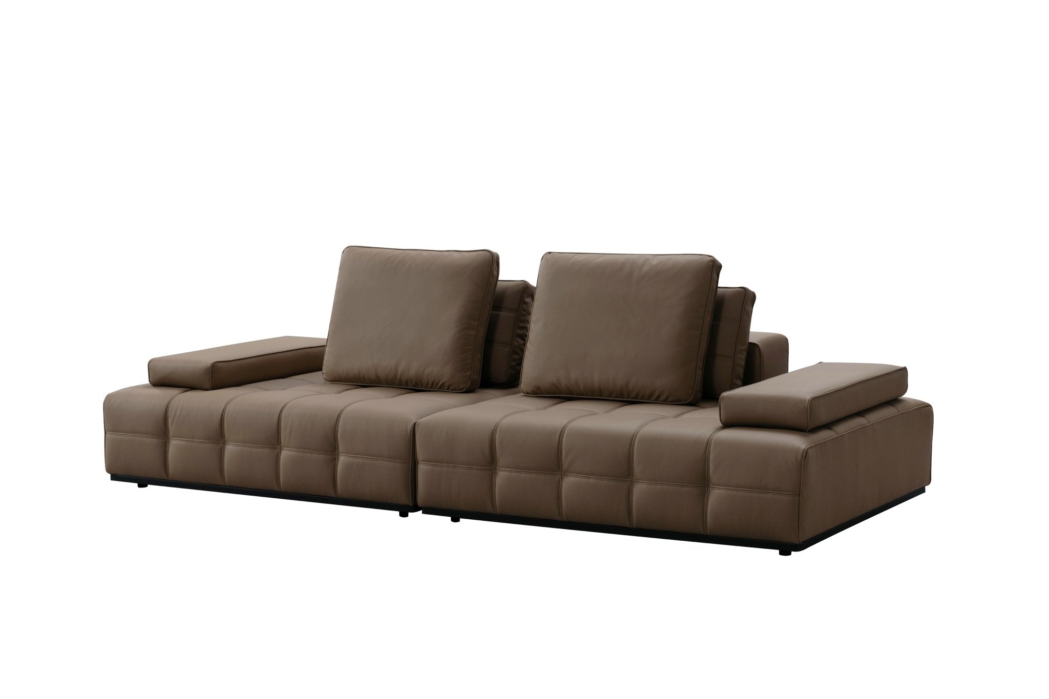Cloud Comfort Brown 3 Seater Sofa W280 Sofas & Loveseats| Roots Furniture