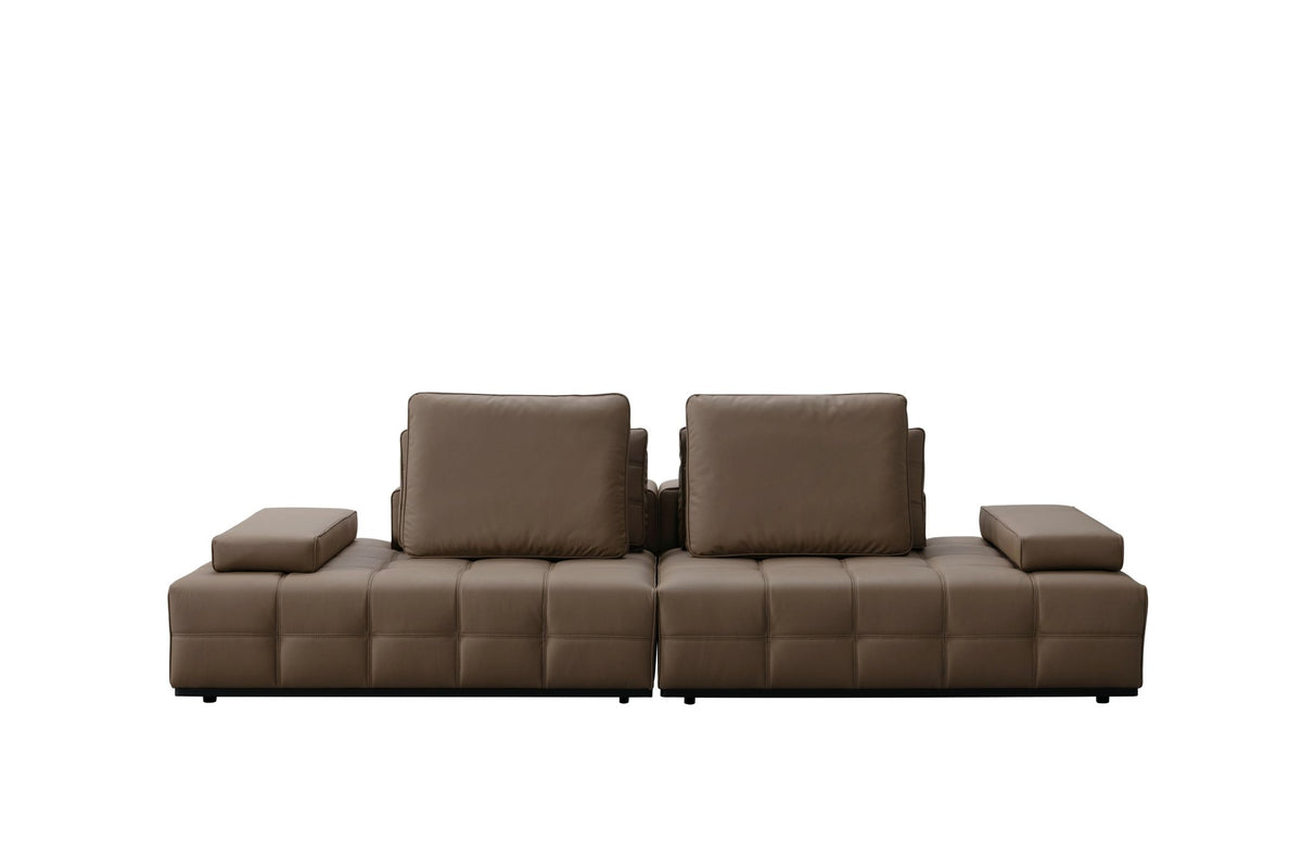 Cloud Comfort Brown 3 Seater Sofa W280 Sofas & Loveseats| Roots Furniture