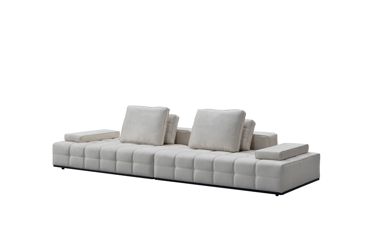 Cloud Comfort Cream 4 Seater Sofa W338 Sofas & Loveseats| Roots Furniture
