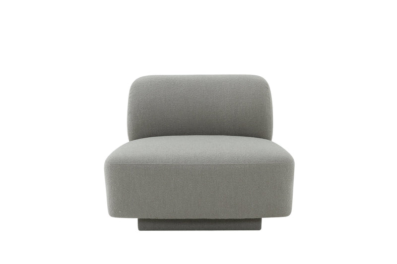 Cloudy Grey Chair - Al Rugaib Furniture