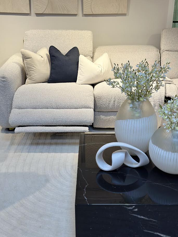 Cloudy White Motion Set Recliners| Roots Furniture