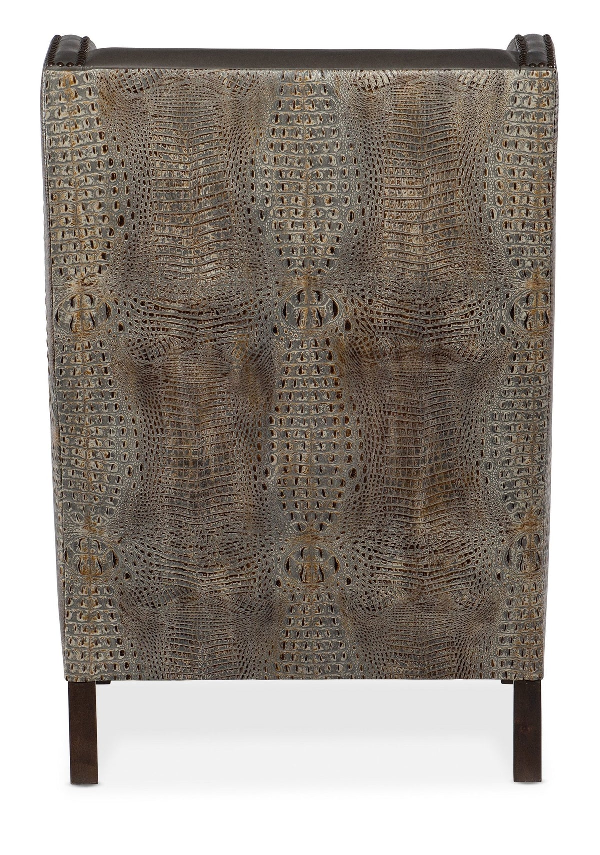 Club Chair with Faux Croc Chairs| Hooker