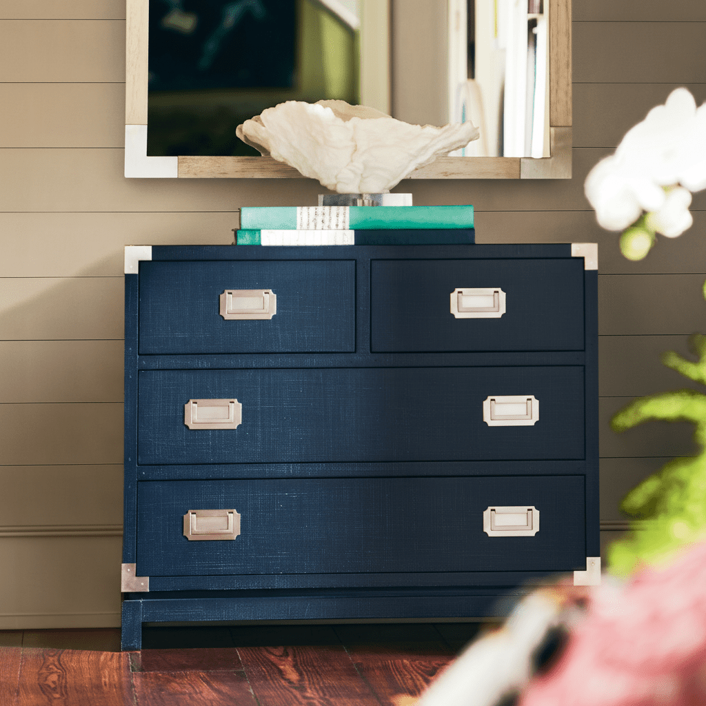 Coastal Campaign Chest Cabinets & Chests| Universal