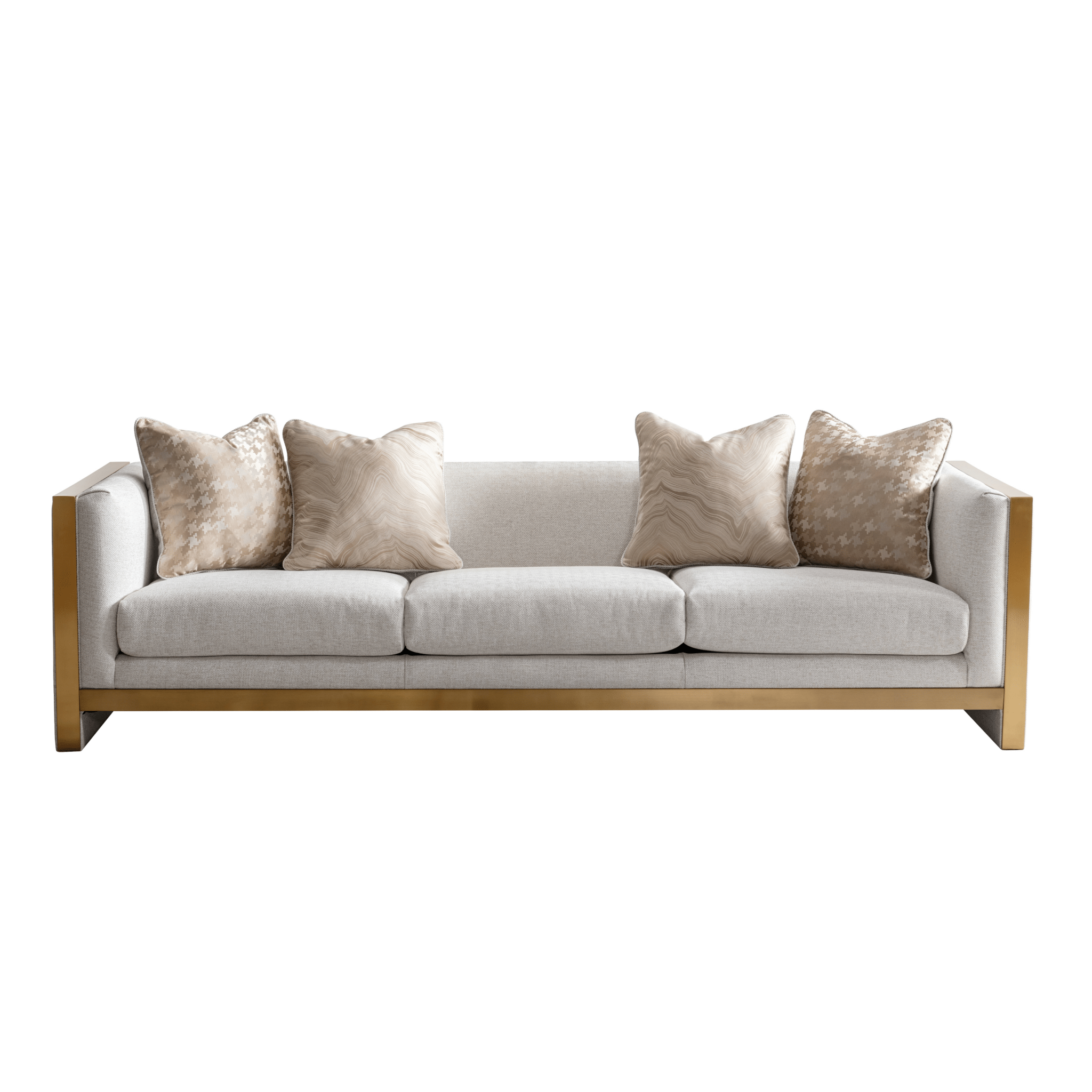 Coastal Comfort Beige 4 Seater Sofa W262 XL Sofas| Roots Furniture