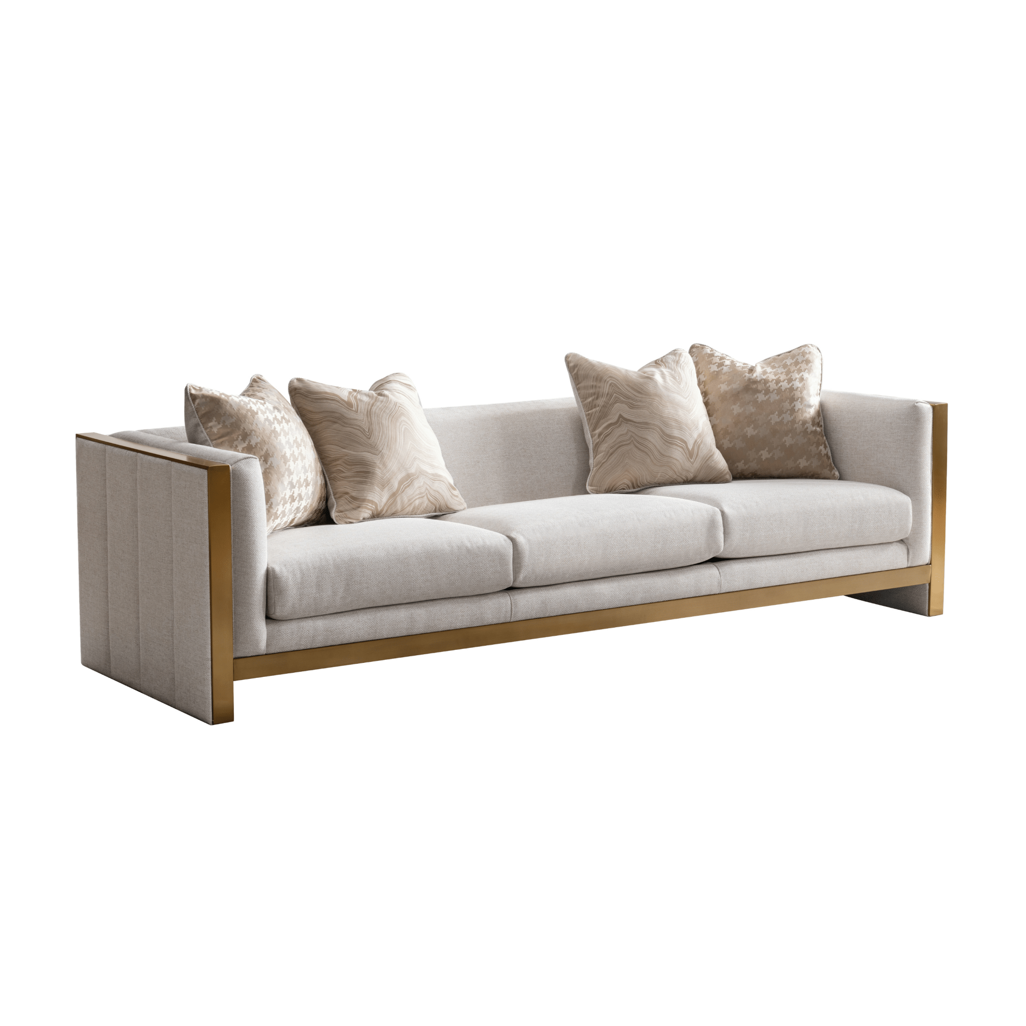Coastal Comfort Beige 4 Seater Sofa W262 XL Sofas| Roots Furniture