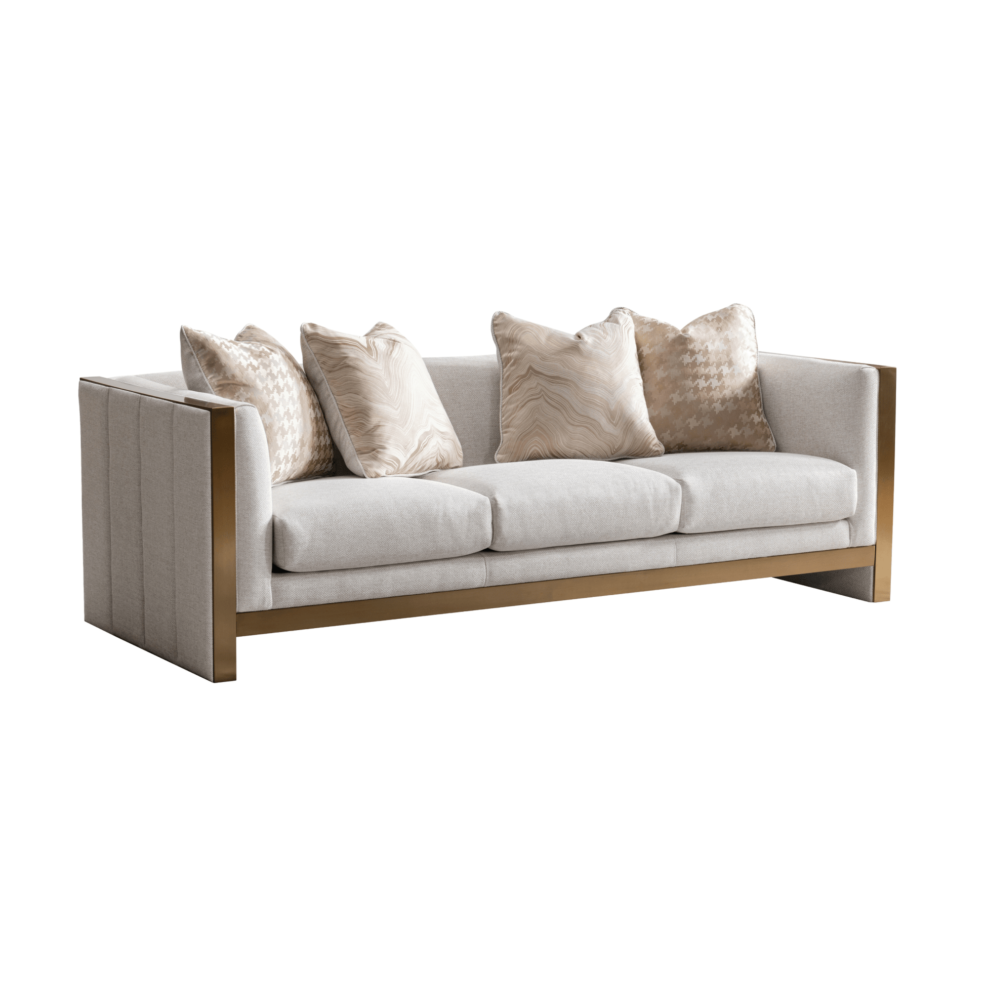 Coastal Comfort Beige Sofa Set Living Room Sets| Roots Furniture