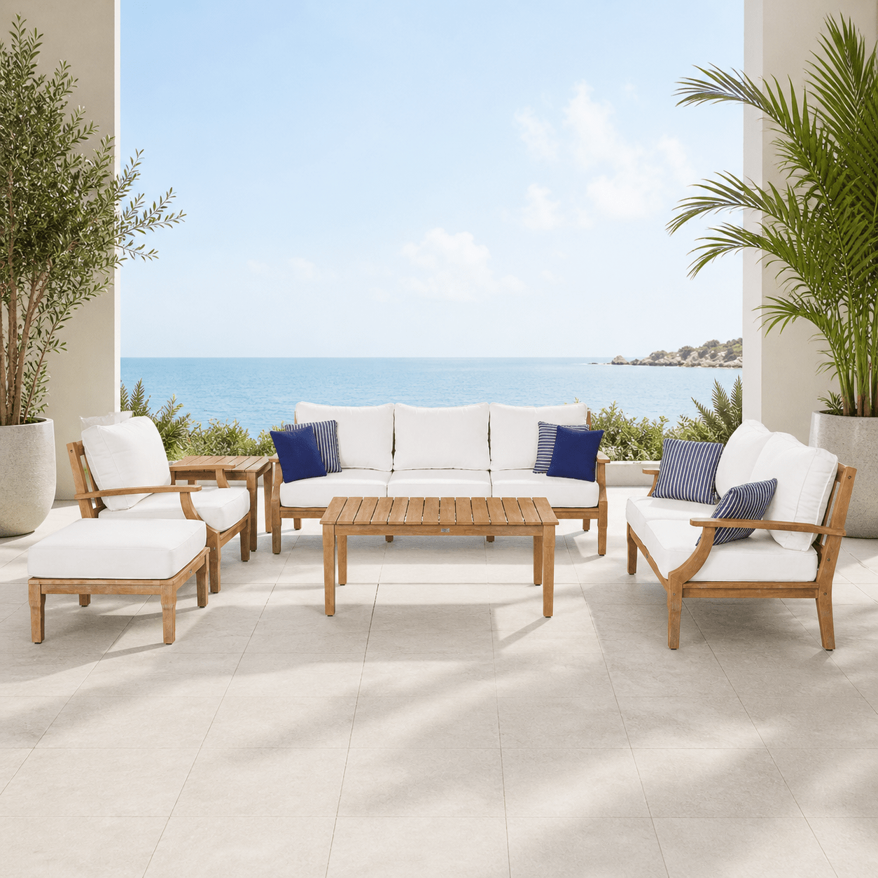 Coastal Haven Pillow Pillows| Roots Furniture
