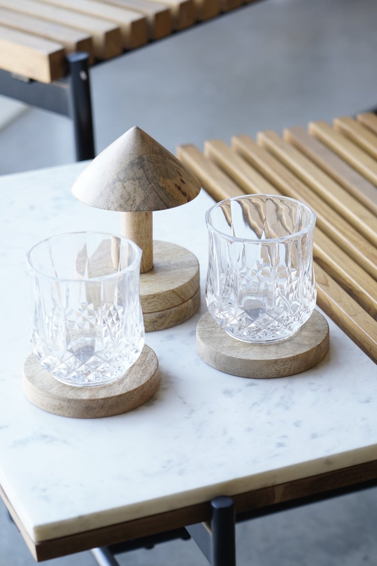 Coaster with stand Table Decors| Roots Furniture