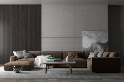 Cocoa corner sofa model "Rawa" size 260×340×165 - Al Rugaib Furniture