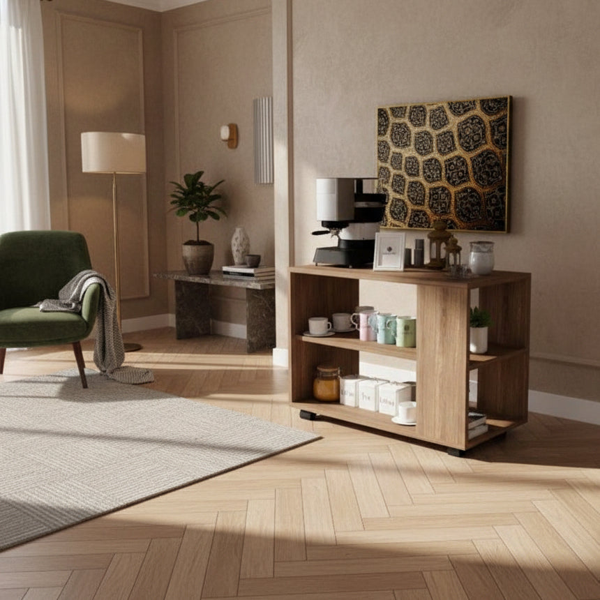 Coffee Corner For Cozy Elegance By Alhome - Black Coffee Tables| Alhome