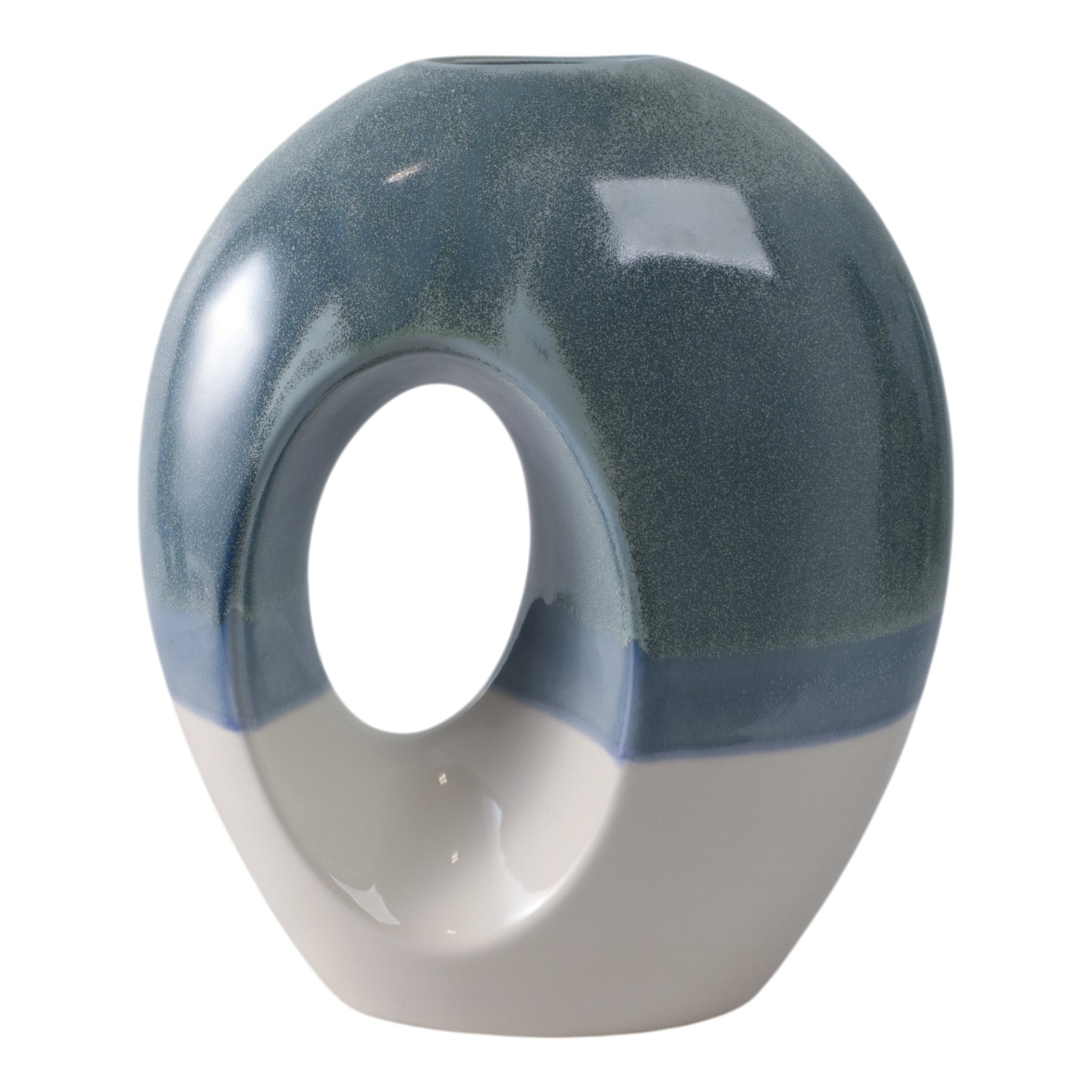 Coimbra Circle Portugal Vase Vases and Jars| Sagebrook Home