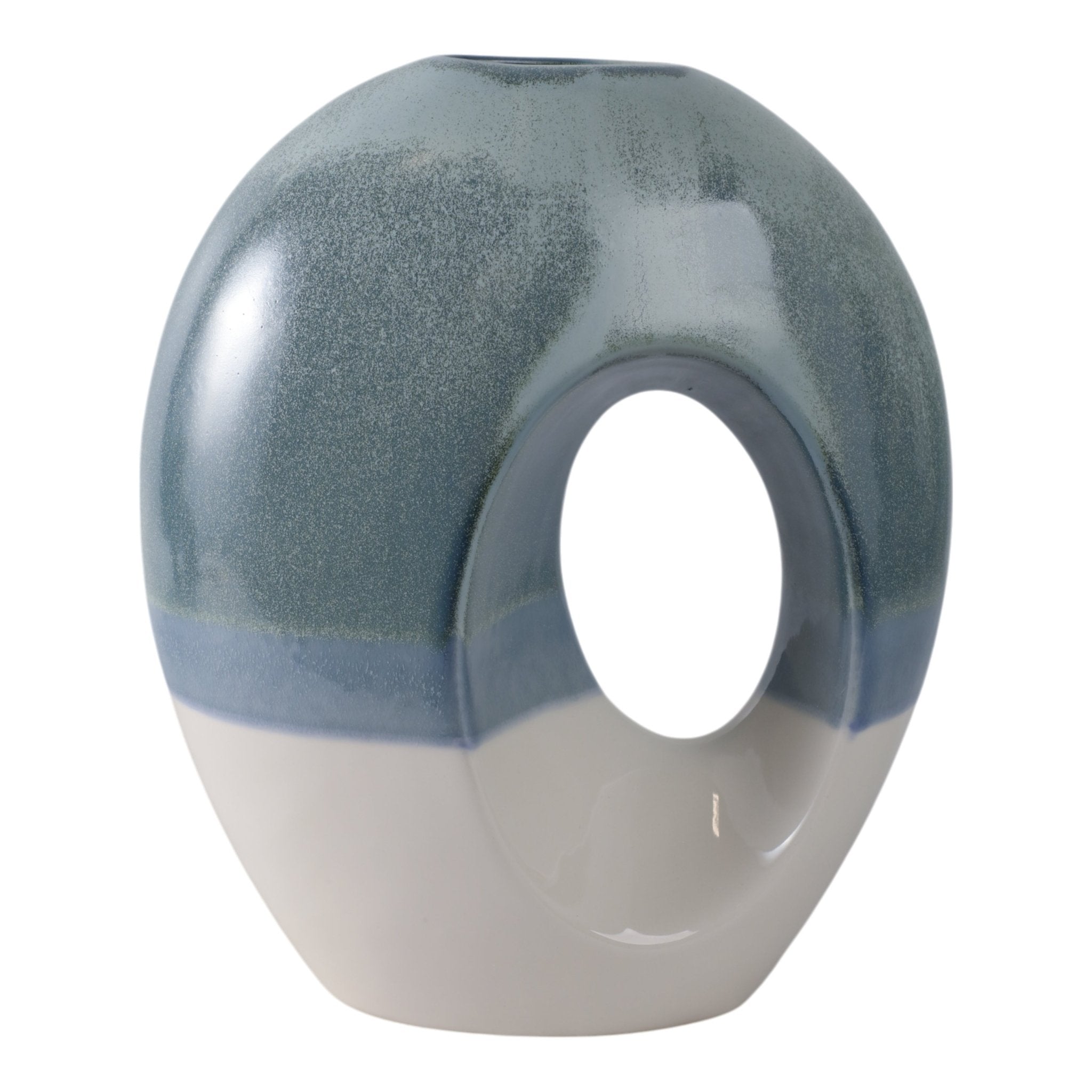Coimbra Circle Portugal Vase Vases and Jars| Sagebrook Home