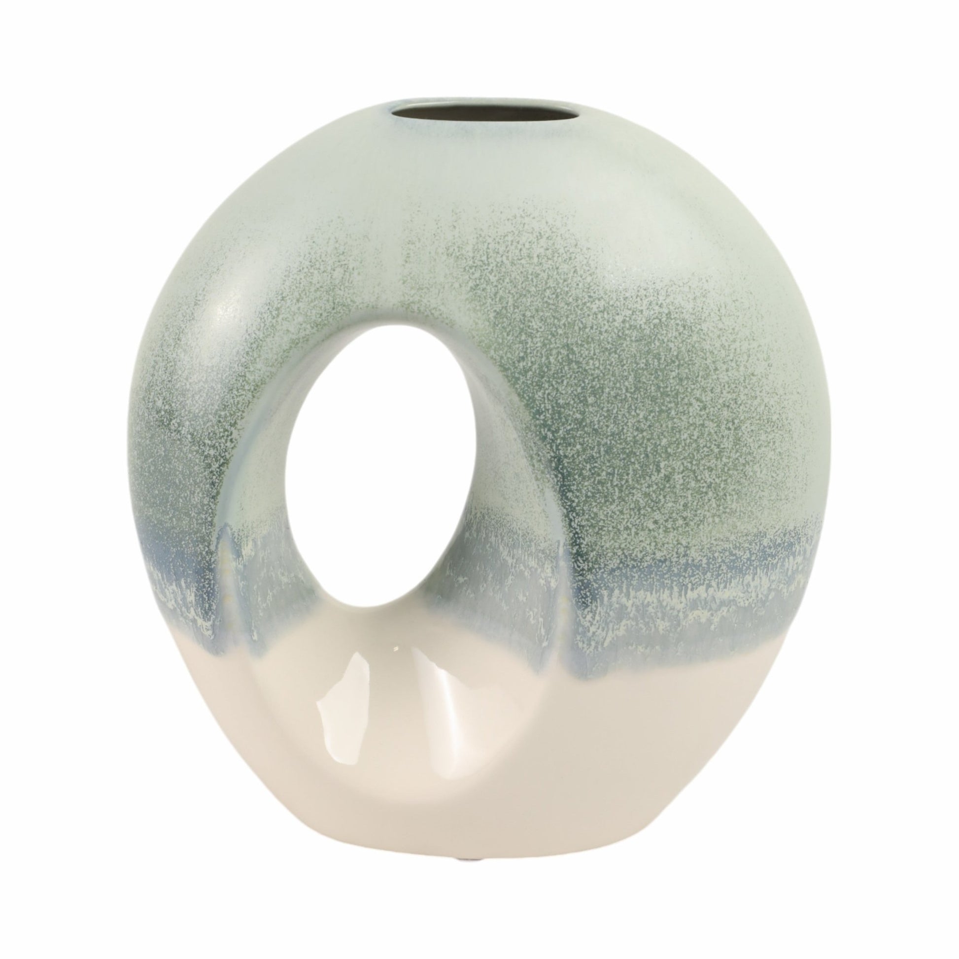 Coimbra Circle Portugal Vase Vases and Jars| Sagebrook Home