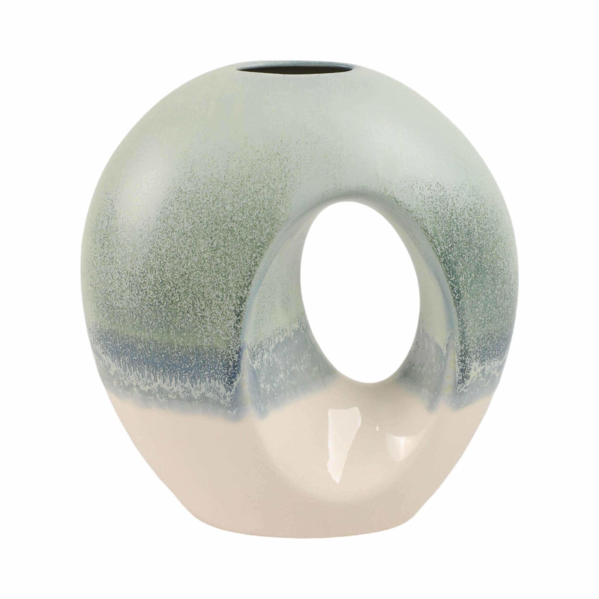 Coimbra Circle Portugal Vase Vases and Jars| Sagebrook Home