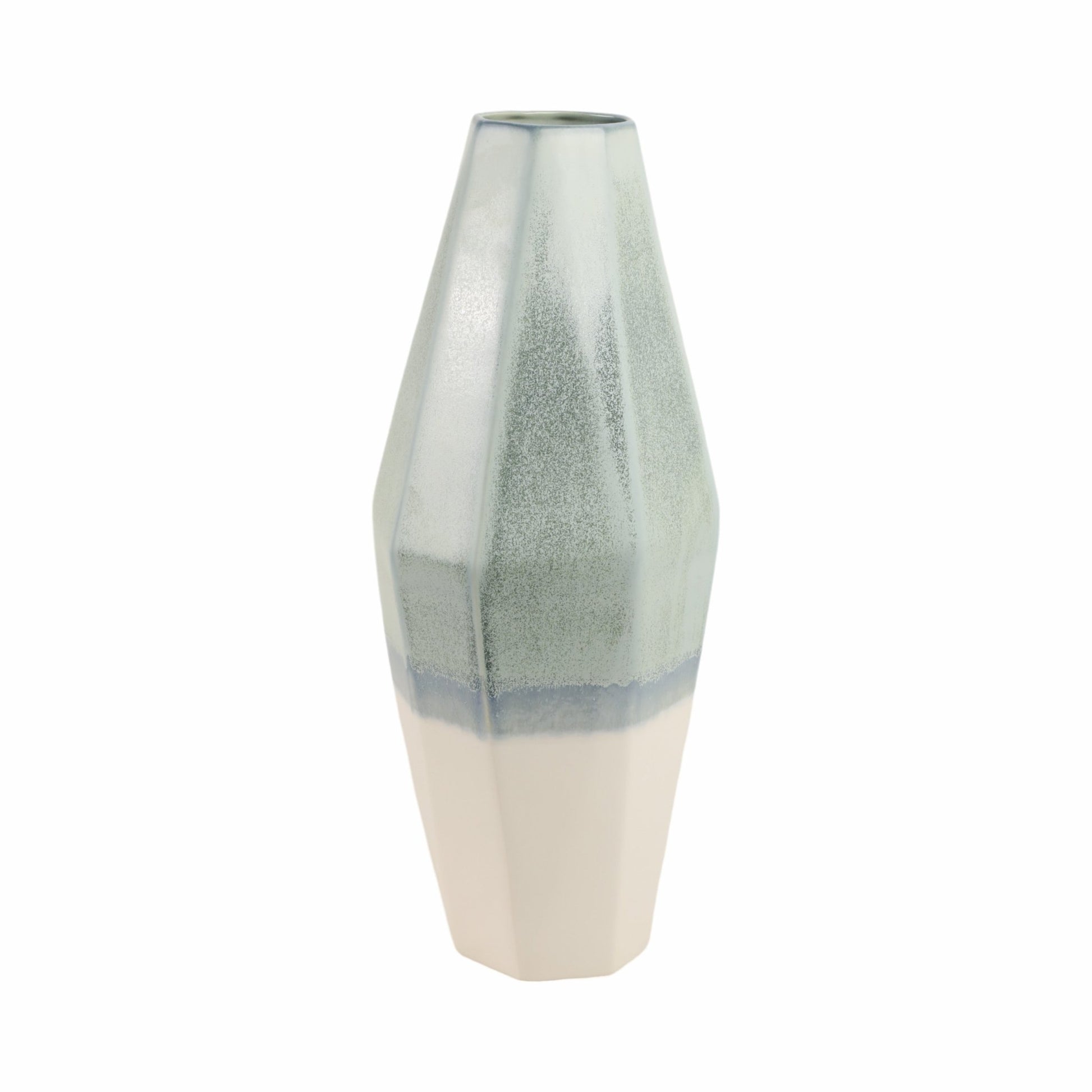 Coimbra Faceted Portugal Vase Vases and Jars| Sagebrook Home
