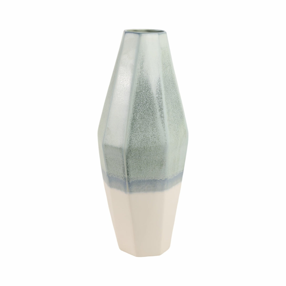 Coimbra Faceted Portugal Vase Vases and Jars| Sagebrook Home