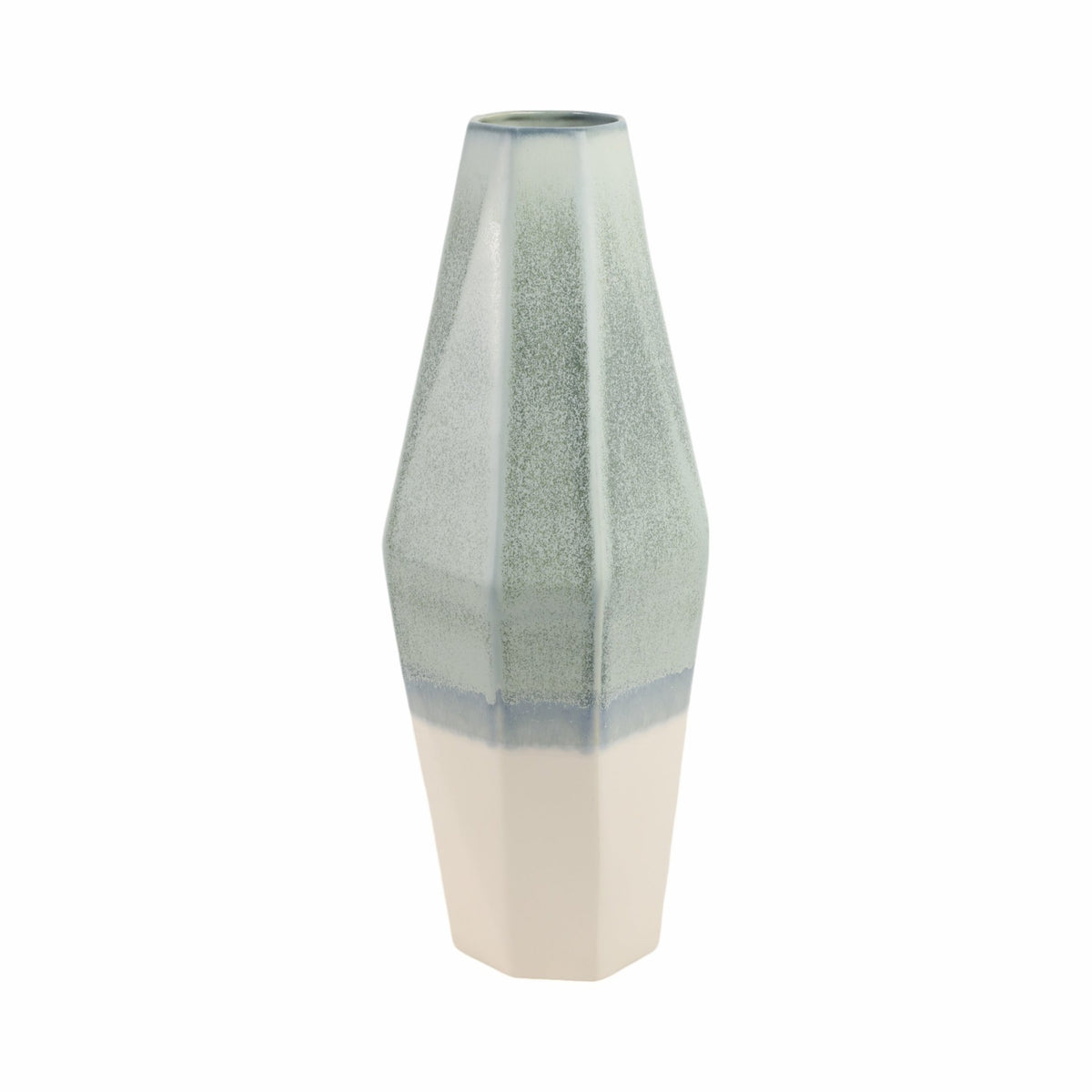 Coimbra Faceted Portugal Vase Vases and Jars| Sagebrook Home