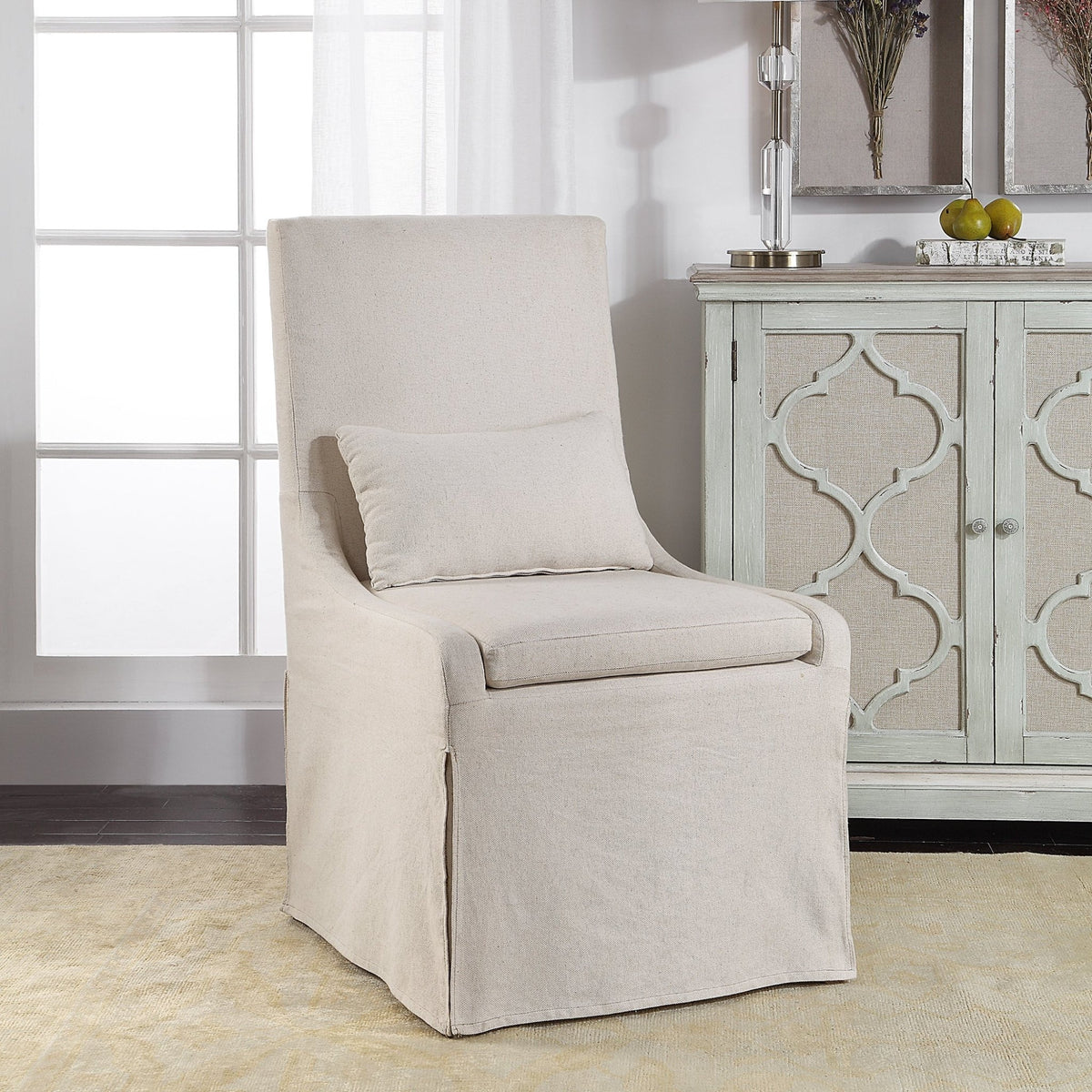Coley Armless Chair Chairs| Uttermost