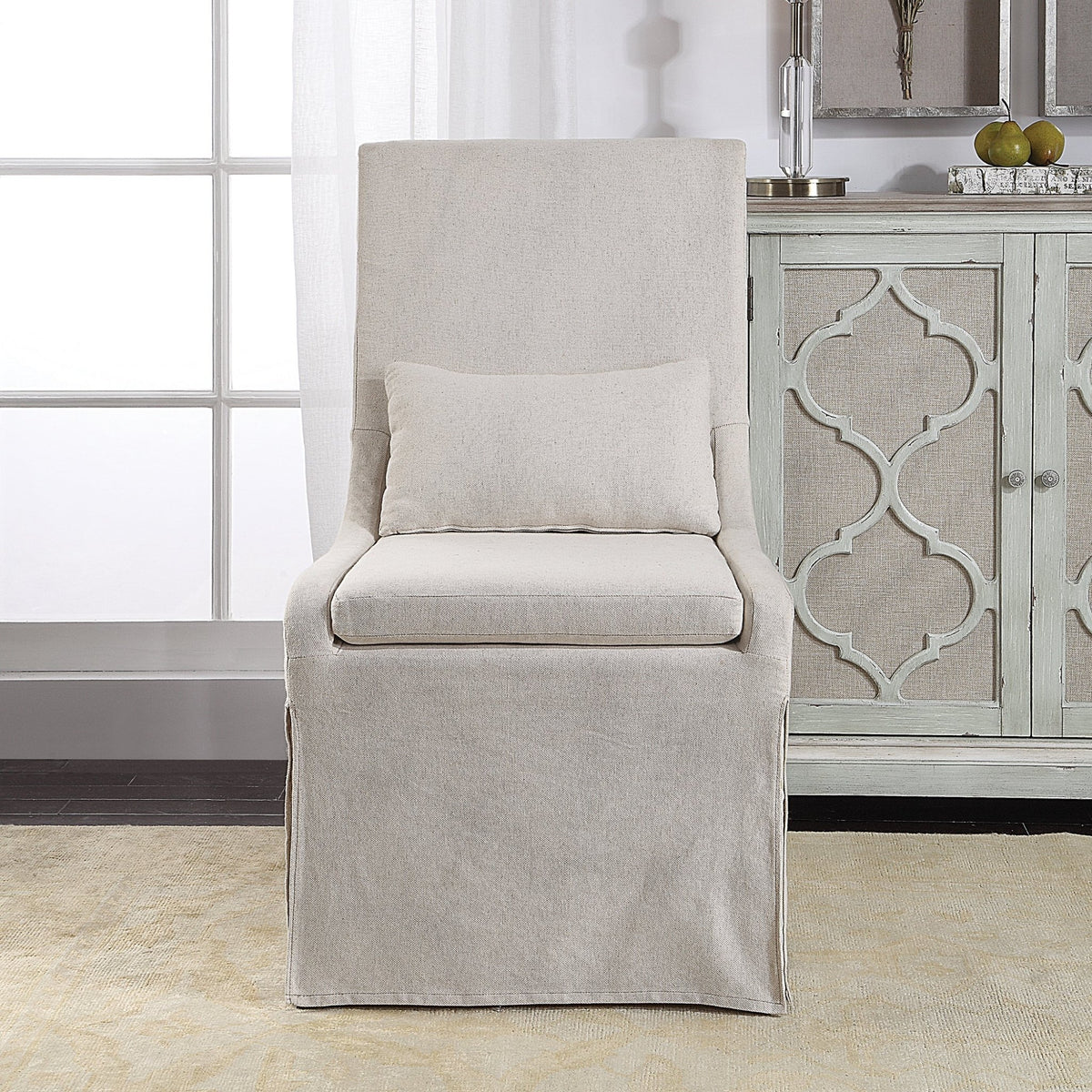 Coley Armless Chair Chairs| Uttermost