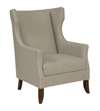 Collins Easy Clean Wing Chair - Al Rugaib Furniture
