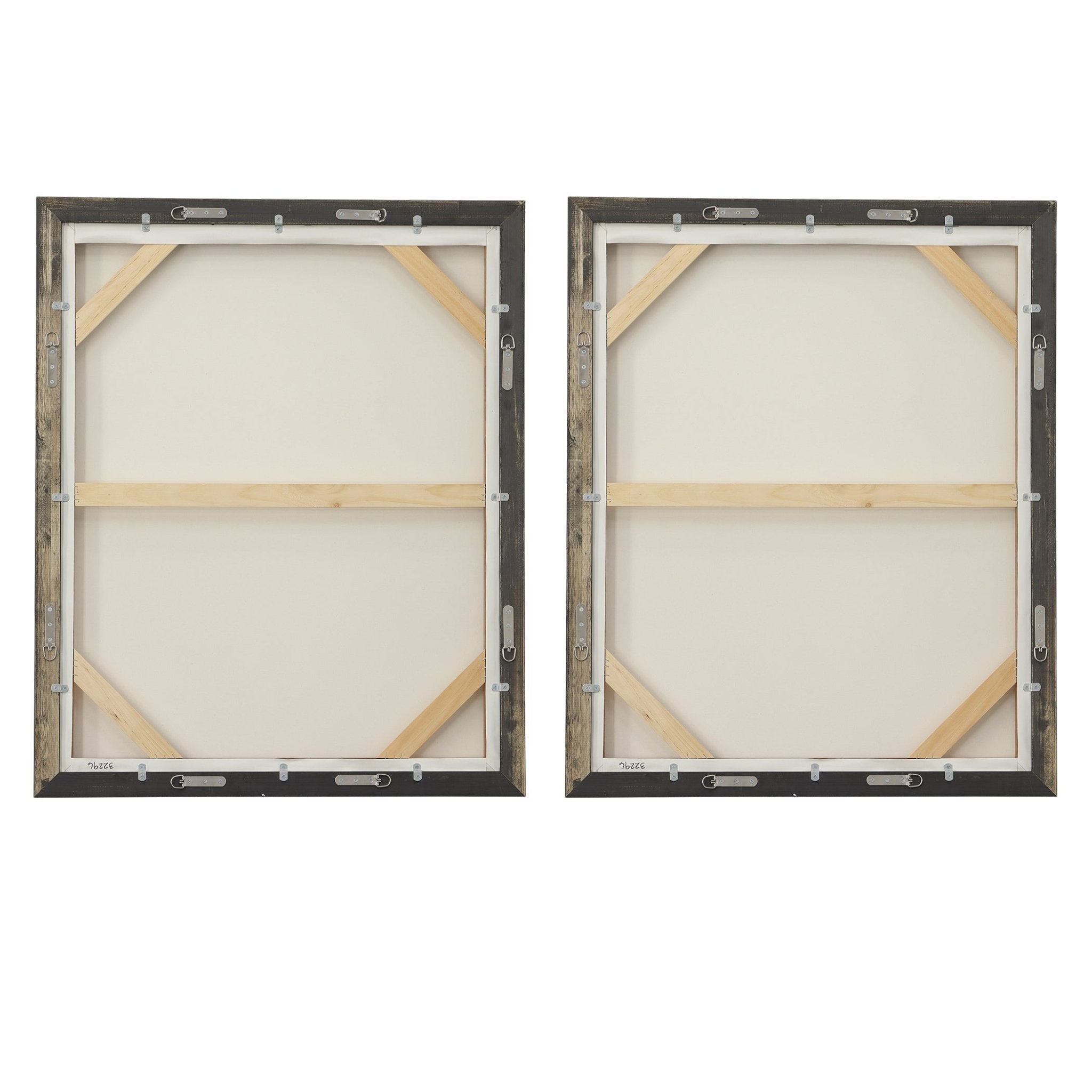 Color Theory Framed Canvases, S/2 Paintings & Pictures| Uttermost