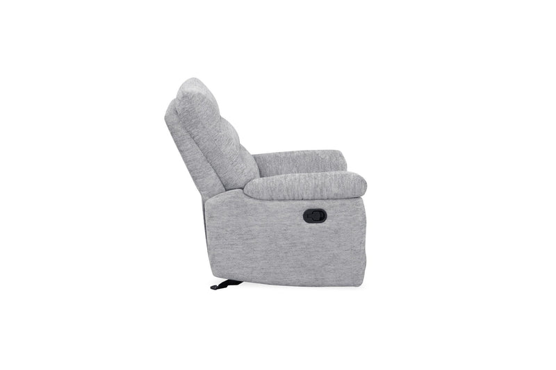 Comficore Grey Manual Recliner - Al Rugaib Furniture