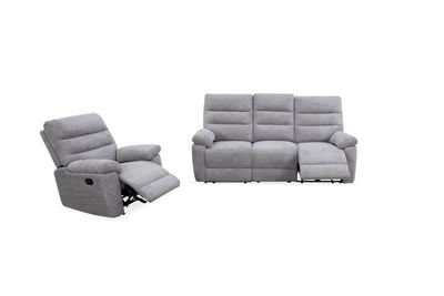 Comficore Grey Motion Set ( Sofa + Chair) - Al Rugaib Furniture