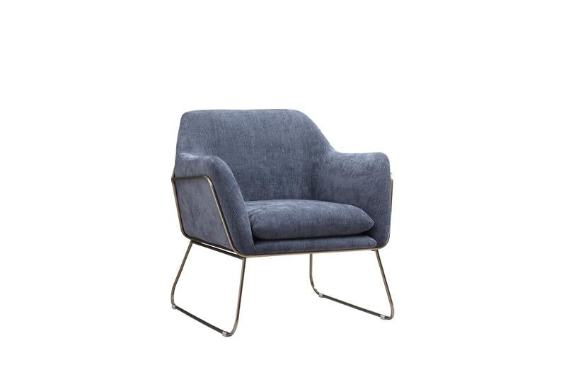 Comfort Cover Blue Accent Chair - Al Rugaib Furniture
