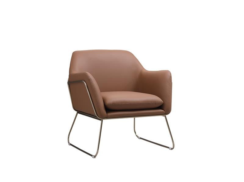 Comfort Cover Brown Accent Chair Chairs| Roots Furniture
